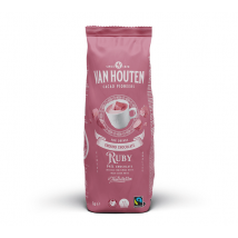 Poudre de chocolat râpé pour professionnels - Chocolat Ruby - 1 kg - VAN HOUTEN - 1000.0000