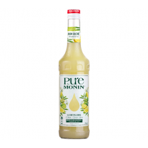 Pure by Monin Lime and Lemon - 70cl - Sugar-free,Manufactured in France