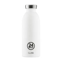 24Bottles Clima Water Bottle Stone Ice White - 50cl