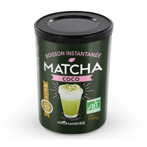 Aromandise Organic Matcha Tea Powder with Coconut - 150g