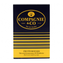 Compagnie & Co - Thé noir Quatre Fruits Rouges - 25 Berlingo - COMPAGNIE & CO