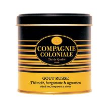 Compagnie & Co - Boite Luxe Thé noir Go t Russe - 120 g - COMPAGNIE & CO