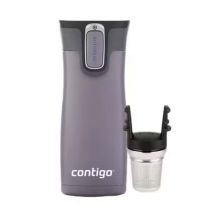 Contigo - Mug isotherme Westloop Dark Plum 47 cl + infuseur à thé - CONTIGO