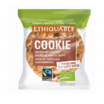 Ethiquable - 90 Cookies pépite de chocolat et noix de cajou en sachet individuel Bio - ETHIQUABLE