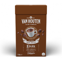 Van Houten - Poudre de chocolat râpé - Chocolat Noir - 750 g - VAN HOUTEN
