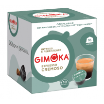Gimoka - 16 Capsules Compatibles Nescafe Dolce Gusto Cremoso - GIMOKA
