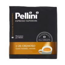 2X250g Pellini N°20 Cremoso ground coffee - Big Brand Coffees