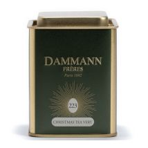Dammann Frères Christmas Green Tea - 80g loose leaf tea tin - China