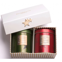 Dammann Frères - Dammann White Christmas Gift Set - 2 Assorted Infusions of 40g - Flavoured Teas/Infusions