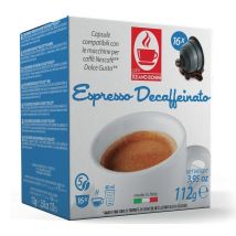 Caffè Bonini Dolce Gusto pods Espresso Decaffeinato x 16 coffee pods