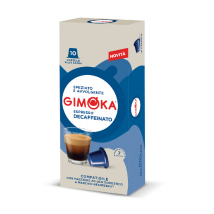 Gimoka - 10 Capsules décafeiné suave - compatible Nespresso - GIMOKA