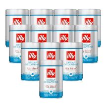 Café Illy - 3 Kg Café moulu pour professionnels décafeiné - Illy