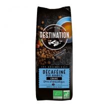 Destination Organic Decaffeinated Coffee Beans Pure Arabica - 250g - Big Brand Coffees