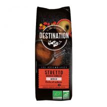 Destination - Café moulu Bio Stretto Italiano 'mouture filtre' Arabica/Robusta Destination x 250 g