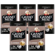 Pack 270 dosettes souples Classique - GRAND-MERE - Dosette compatible Senseo