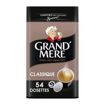 Senseo Compatible Pods Grand'Mère Classique Coffee x 54 - Made in France