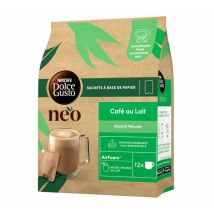 Nescafe Dolce Gusto Neo - 12 dosettes neo Cafe au lait - Nescafe Dolce Gusto
