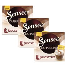 24 Dosettes Senseo Cappuccino Pack Économique - Senseo