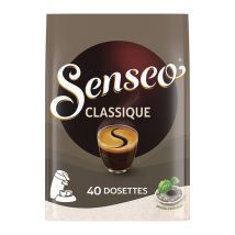 40 dosettes souples Classique - SENSEO - Sélection Rouge (Italien)