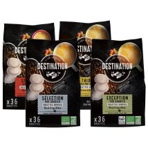 Senseo-Compatible Pods Organic Value Pack Destination Discovery Selection x 144 - Discovery pack