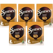 Senseo - Pack 200 dosettes souples Doux - SENSEO