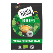 60 dosettes Café BIO - CARTE NOIRE - Dosette compatible Senseo