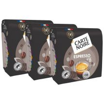 108 dosettes souples N°8 Espresso Classic - CARTE NOIRE - Dosette compatible Senseo