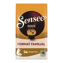 54 dosettes souples Doux - SENSEO - Sélection Rouge (Italien)