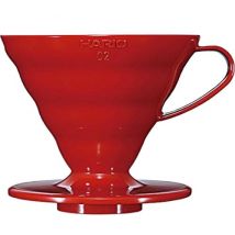 Hario V60 4-cup Coffee Dripper VDC-02 in Red