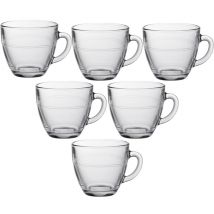 Duralex - DURALEX Gigogne glass cups with handle - 6 x 220ml - Simple wall