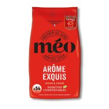 Cafés Méo - 52 dosettes souples Exquis - CAFES MEO