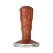Tamper Luce Inox Et Bois De Rose 57mm - Espresso Gear