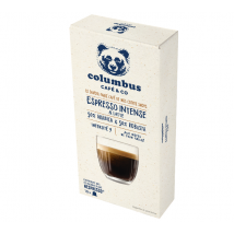 Columbus Café & Co - 10 capsules compatibles Nespresso - Espresso intense - COLUMBUS