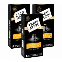 Carte Noire - 30 capsules compatibles Nespresso* Original Espresso Lungo N°6 - CARTE NOIRE