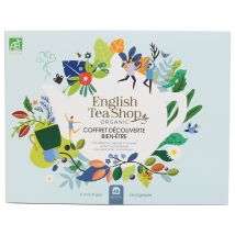 Coffret Découverte Bien-être Thés Et Infusions Bio - 6 X 8 Sachets - English Tea Shop