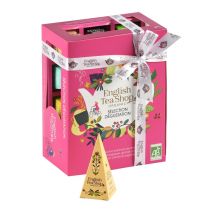 English Tea Shop Organic Classic Collection Gift Box - 12 Pyramid Prisms - Flavoured Teas/Infusions
