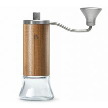 Eureka Baby Hand Grinder Walnut & Glass - Made in Italy