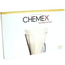100 Filtres Chemex Blancs Pour Cafetière 1 À 3 Tasses