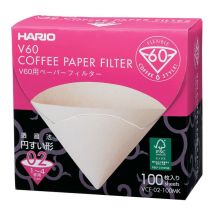 Hario - Filtres pour V60 Dripper 1/4 Tasses x100 - Hario
