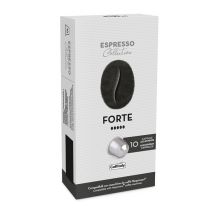 Caffitaly - 10 capsules Forte compatibles Nespresso - CAFFITALY