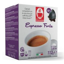 Caffè Bonini Dolce Gusto pods Espresso Forte x 16 coffee pods