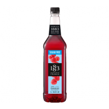 1883 Maison Routin - Routin Raspberry Syrup Sugar Free PET Bottle - 1L - Sugar-free,Manufactured in France