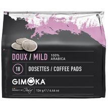 Gimoka Mild Coffee Pods for Senseo x 18