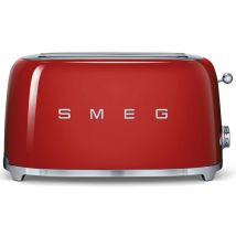 Grille-pain Tsf02rdeu 4 Tranches Rouge - Smeg