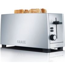 Grille Pain 2 Fentes Larges Inox - Graef To100eu