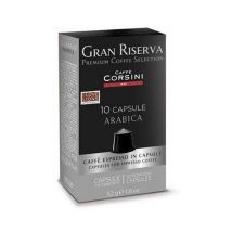 Caffè Corsini 'Gran Riserva Arabica' espresso Nepresso compatible pods x 10