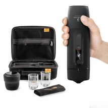 Handpresso Auto pack - Travel coffee maker for Nespresso compatible capsules + 50 FREE capsules