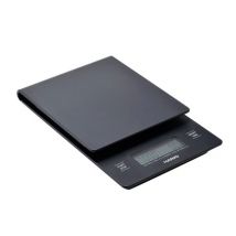 Hario V60 drip scale with timer in black