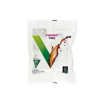 Hario V60 Coffee Filter Papers Size 01 White x 100