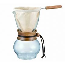 Hario - Cafetière filtre manuelle HARIO Drip Pot avec filtre en tissu 4 tasses